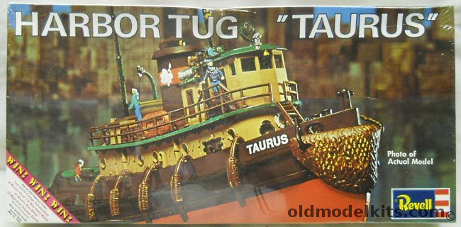 Revell 1/108 Harbor Tug Taurus / Gowanus / Los Angeles - (ex-Long Beach Tugboat), H314 plastic model kit
